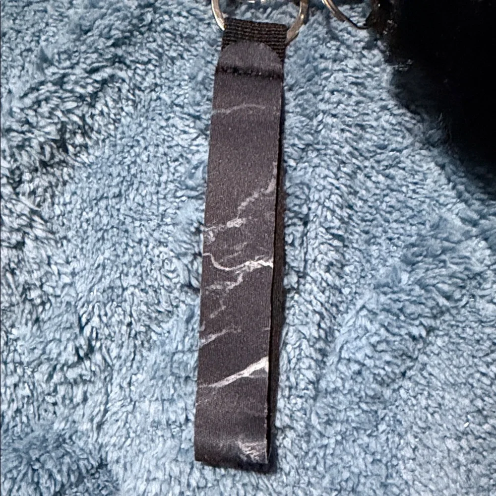 Marble Black Keychain Set‎ & Accessories
